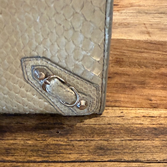 Balenciaga Papier A4 Python Neutral Cream Tote Bag - Picture 6 of 17